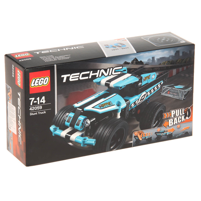 Конструктор "Трюковой грузовик", 142 детали