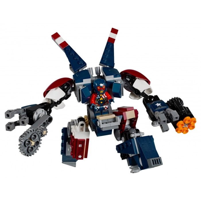 Конструктор "Железный человек™: Стальной Детройт наносит удар", 377 деталей