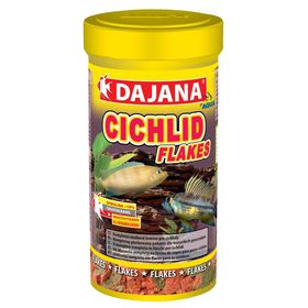 

Корм Dajana Pet Cichlid flakes для цихлид, хлопья, 100 мл.