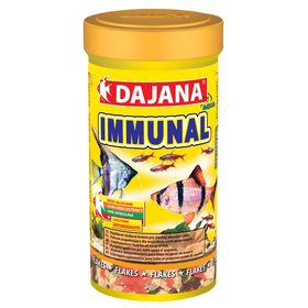 

Корм Dajana Pet Immunal flakes для всех видов декоративных рыб, хлопья, 100 мл.
