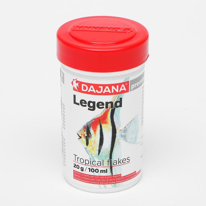 Корм Dajana Pet Tropica flakes для всех видов декоративных рыб, хлопья, 100 мл. 20 g