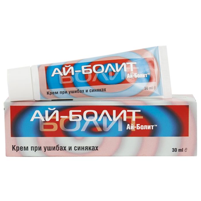 Крем при ушибах и синяках Ай-Болит 30мл