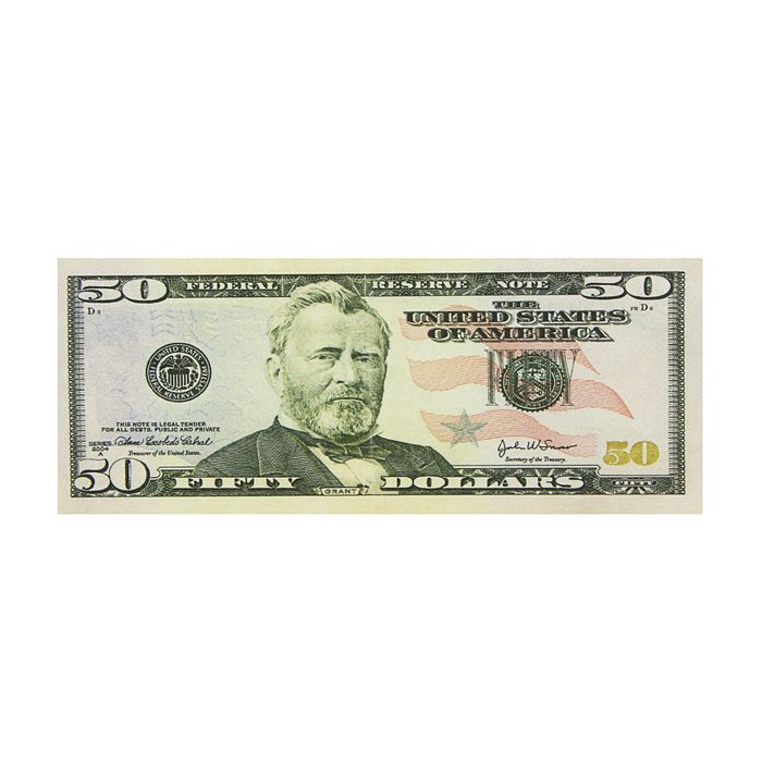 Блокнот для записи 50 долларов