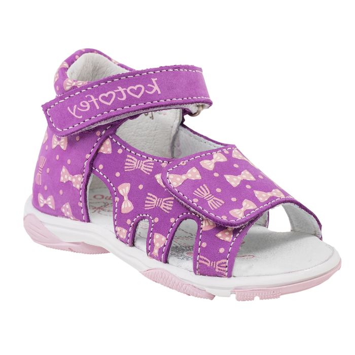 Туфли летние "Котофей" арт. 122084-21 (сиреневый) (р. 22)