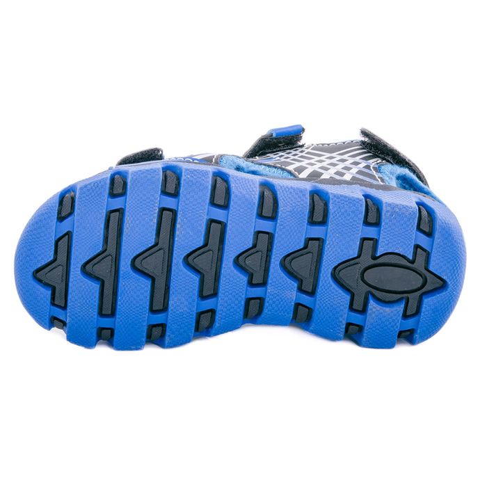 Туфли летние "Котофей" арт. 323035-14 (черный/синий) (р. 24)