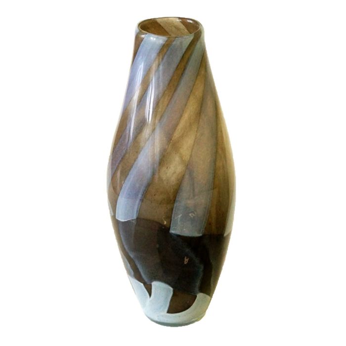 Декоративная гутная ваза "Зомбоо"