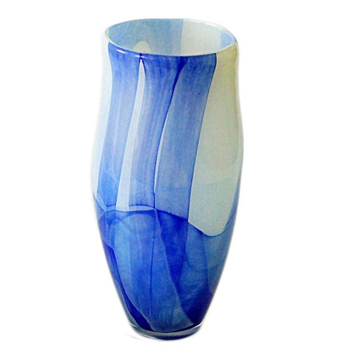 Декоративная гутная ваза "Игналина" кувшин