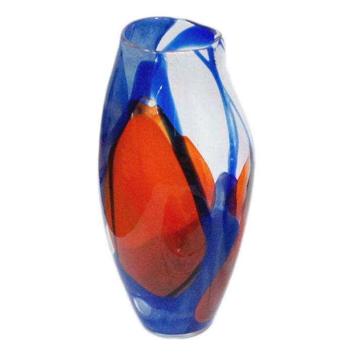 Декоративная гутная ваза "Каспарес" кувшин