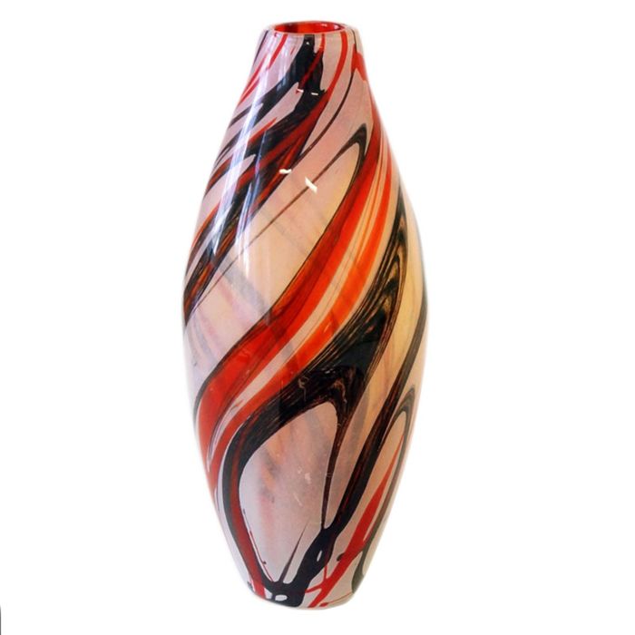 Декоративная гутная ваза "Батлер"