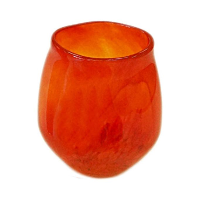 Декоративная гутная ваза "Туюк" чаша