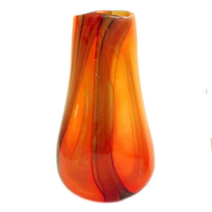 Декоративная гутная ваза "Зинари" кувшин