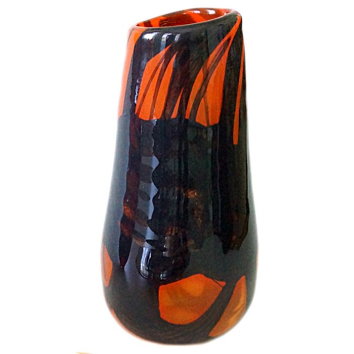 Декоративная гутная ваза "Аннет" кувшин