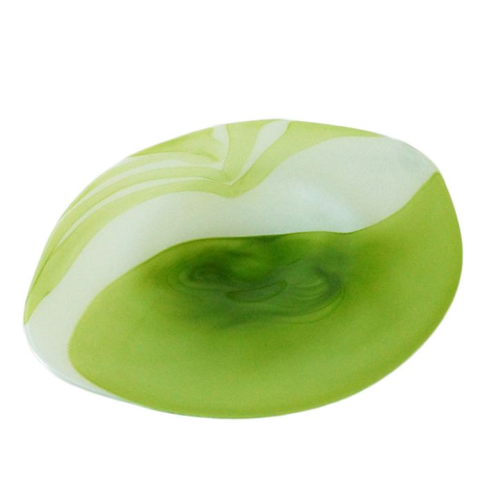 Декоративная гутная ваза "Джули" блюдо