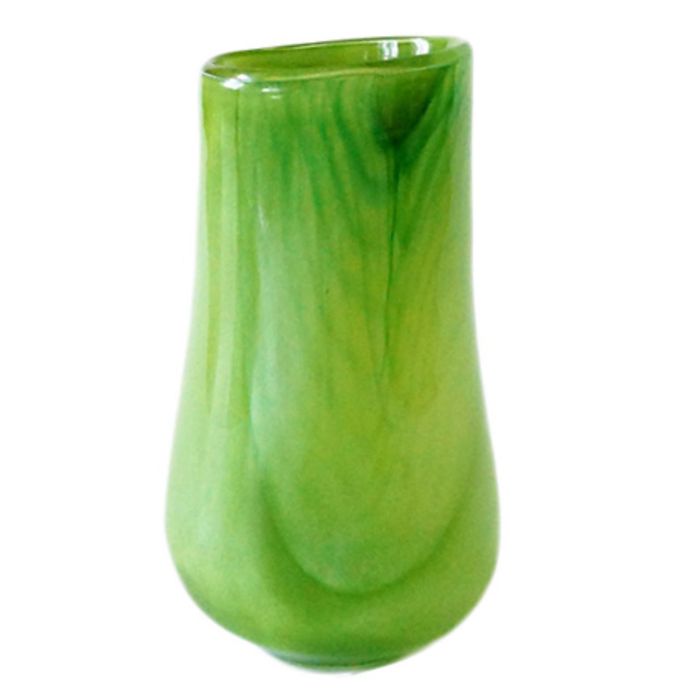 Декоративная гутная ваза "Гринлайн" кувшин