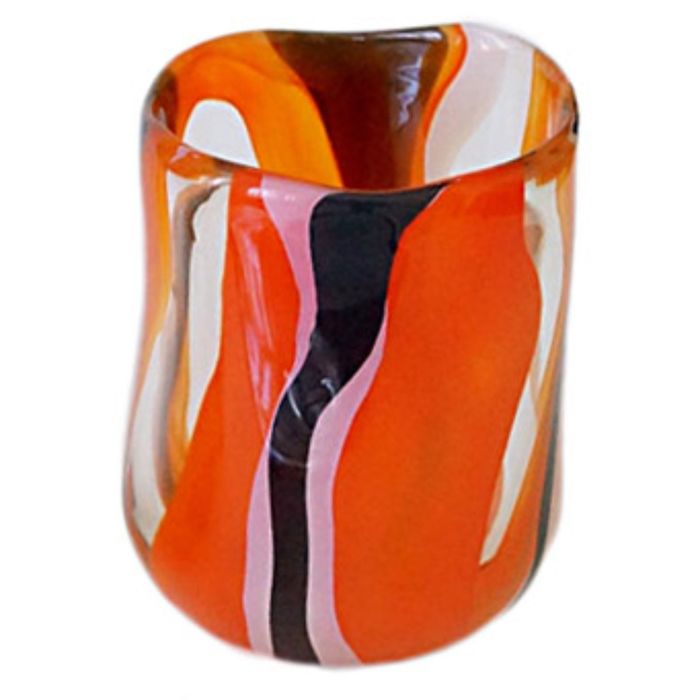 Декоративная гутная ваза "Валькери"