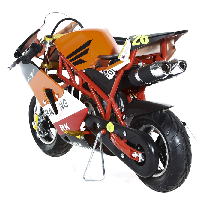 Минимото MOTAX 50 сс в стиле Ducati, оранжевый