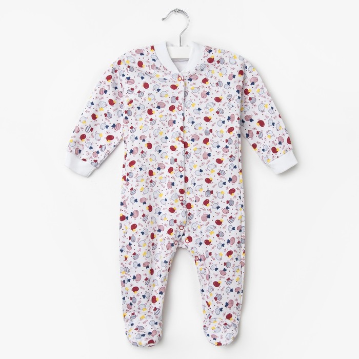 Комплект для девочки (2 предмета), рост 74 см, цвет красный 911-017_М