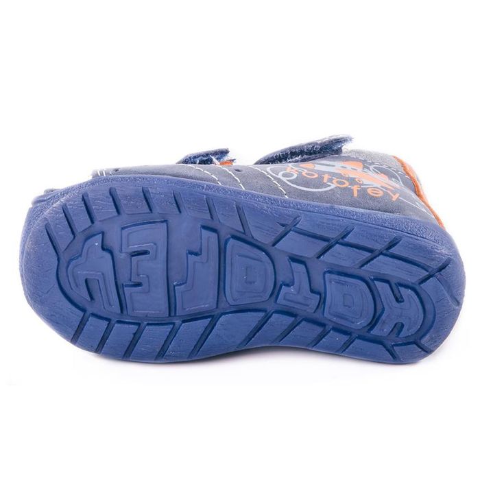 Туфли летние "Котофей" арт. 022048-21 (синий/оранж) (р. 21)