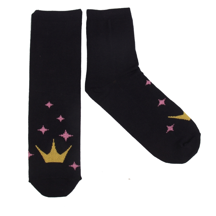 Набор носков женских "Принцесса" (2 пары), размер 36-39 (23-25 см)