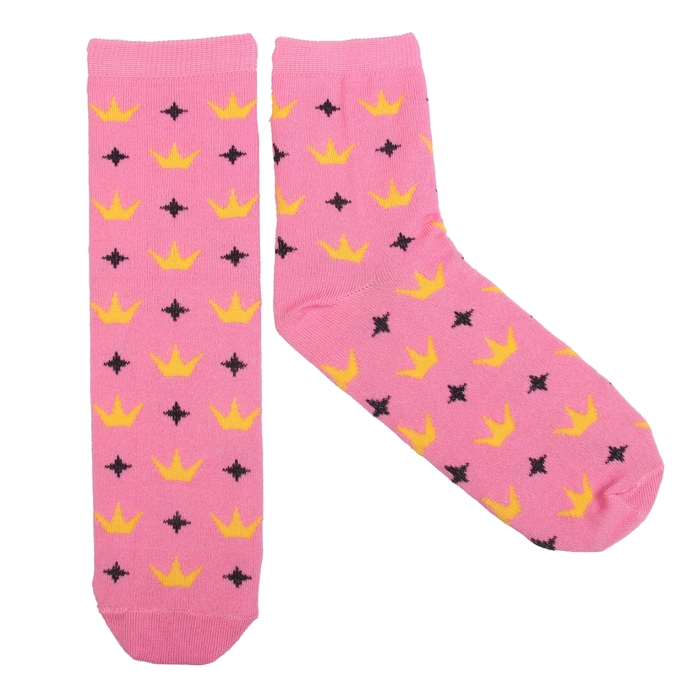 Набор носков женских "Принцесса" (2 пары), размер 36-39 (23-25 см)