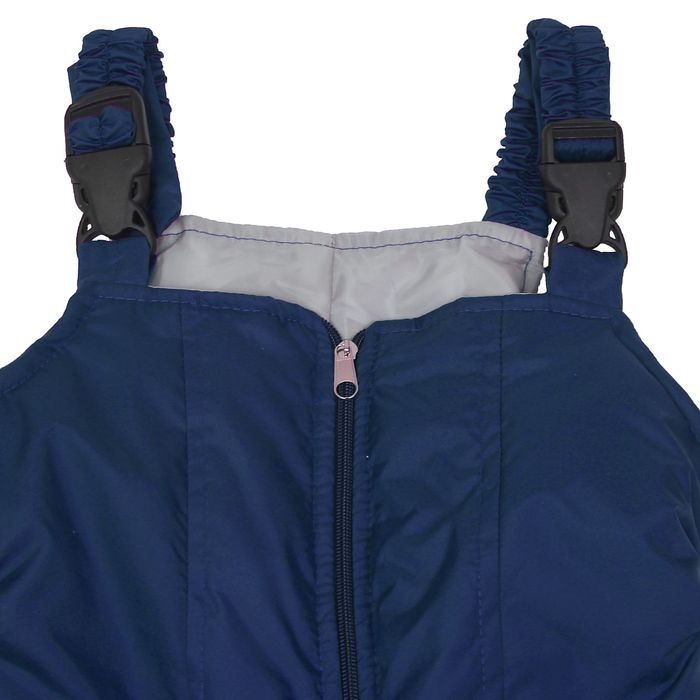 Полукомбинезон для мальчика, рост 146 см, цвет тёмно-синий ПКМ-5/23