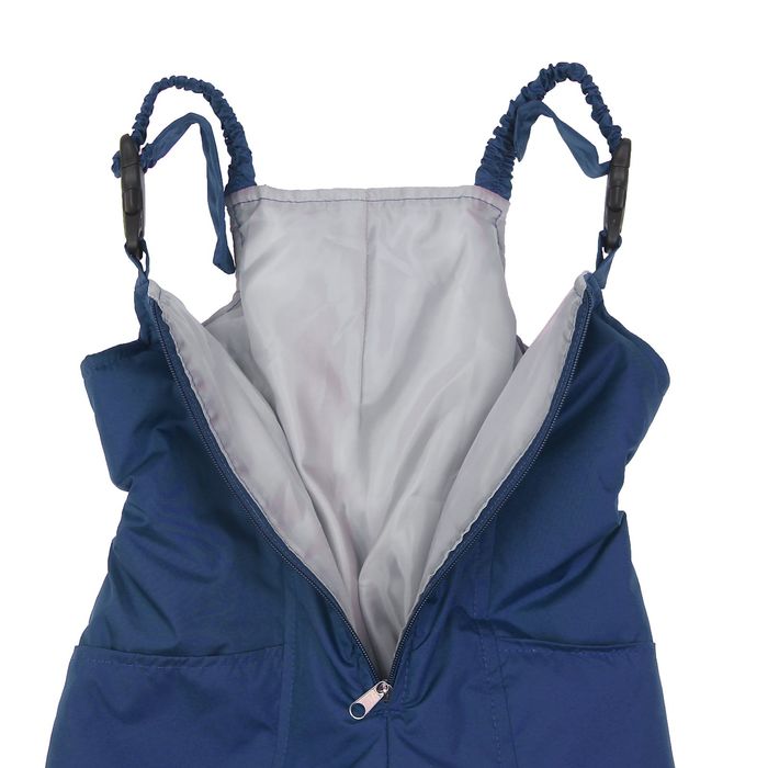 Полукомбинезон для мальчика, рост 146 см, цвет тёмно-синий ПКМ-5/23