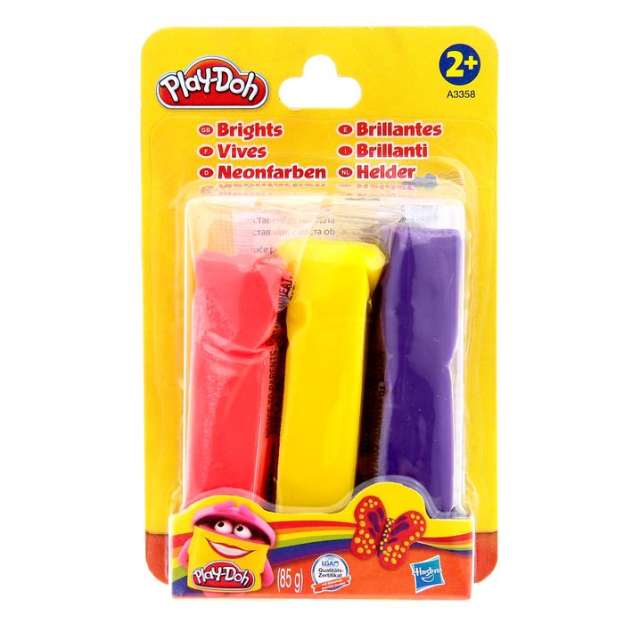 Набор игровой из 3-х цветов на стрипленте, МИКС