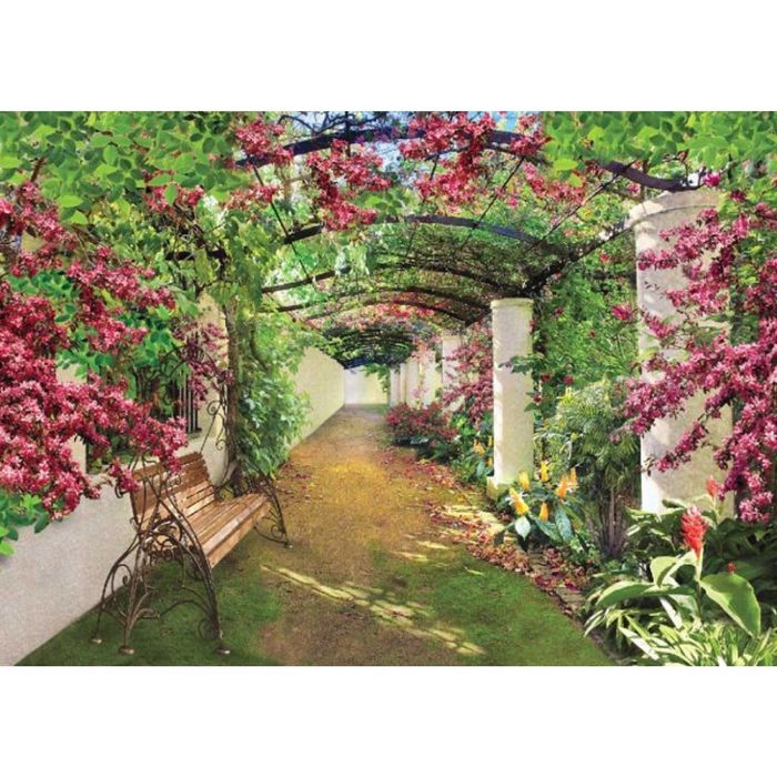 Фотообои Цветущая галерея ЛЮКС 2,72х1,94 м (из 8 листов)