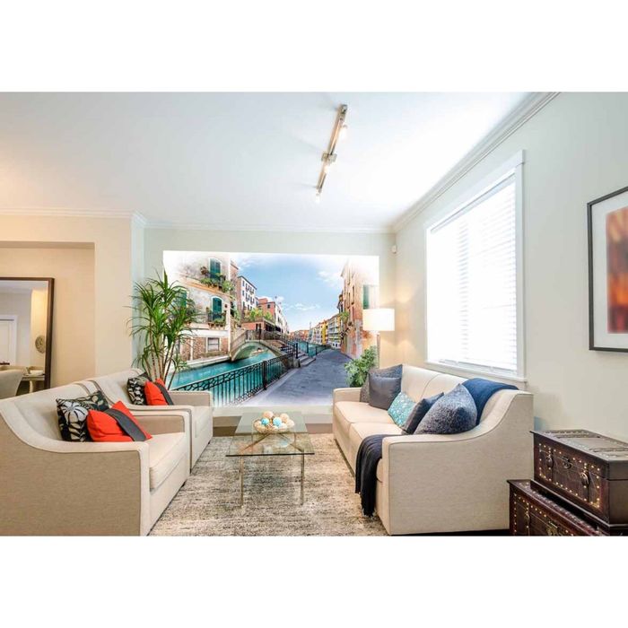 Фотообои Улочки Венеции ПРЕМИУМ 2,72х1,94 м (из 8 листов)