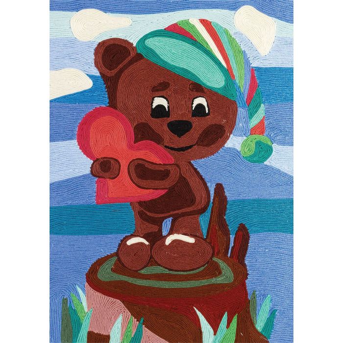 Набор творчества «Ниткография. Медвежонок»