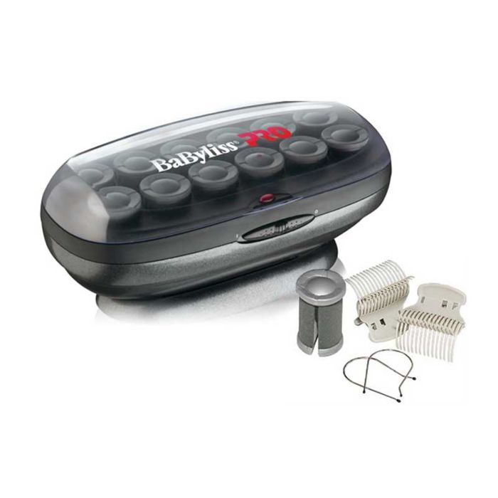 Электробигуди BaByliss BAB3025E, 400 Вт, 38 мм, 12 шт, 12 зажимов, 12 шпилек, велюровое покрытие