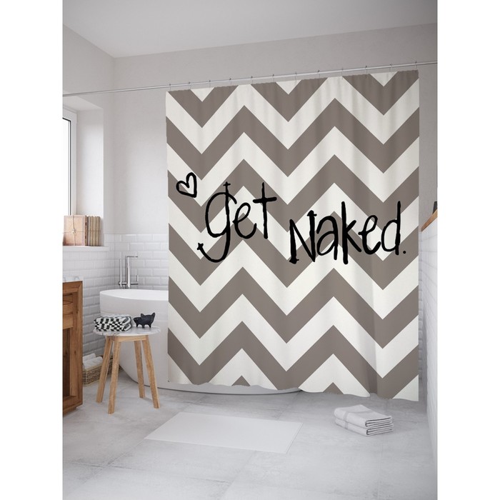 Фотоштора для ванной Magic Lady 4662, 180х200 см, п/э 100%