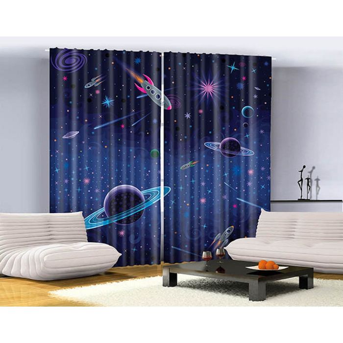 Комплект фотоштор Magic Lady 1380 , 145х265 см - 2 шт, п/э 100%