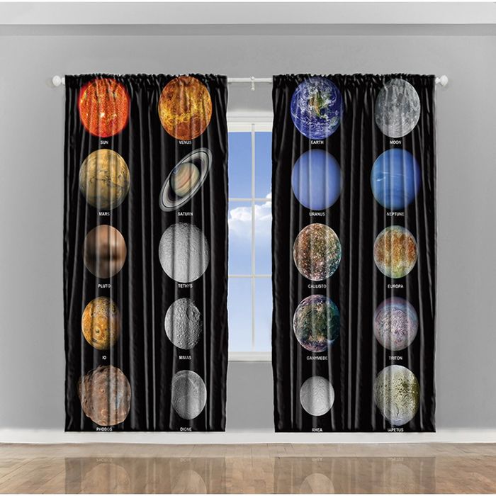 Комплект фотоштор Magic Lady 1468 , 145х265 см - 2 шт, п/э 100%