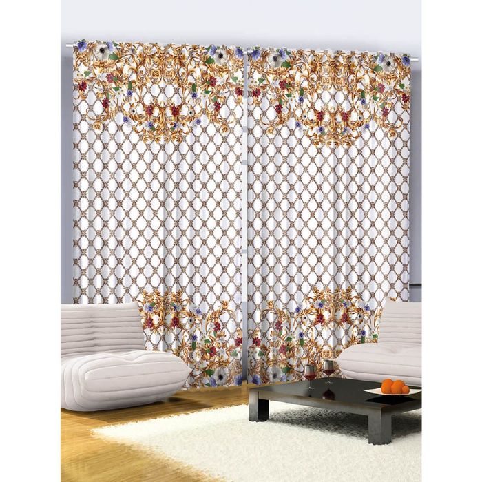 Комплект фотоштор Magic Lady 2667 , 145х265 см - 2 шт, п/э 100%