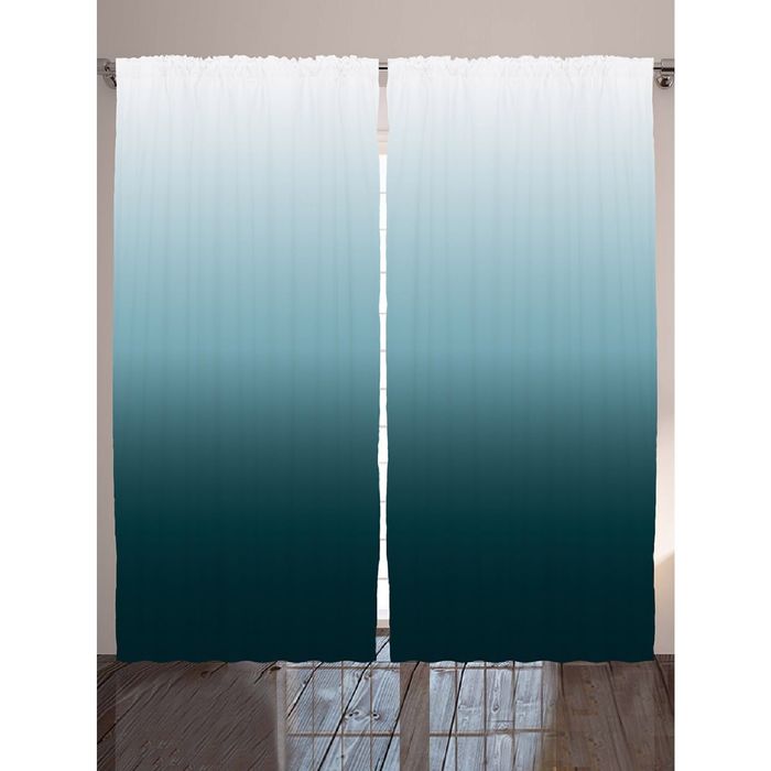 Комплект фотоштор Magic Lady «Светлеющее небо», 145х265 см - 2 шт, п/э 100%