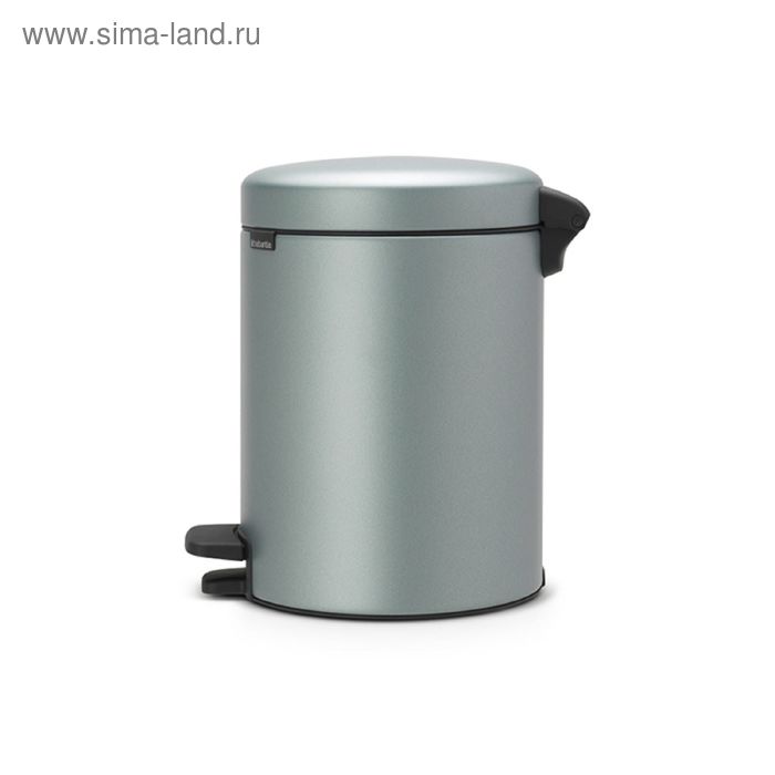 

Мусорное ведро с педалью Brabantia Newicon, 5 л, мятный металлик