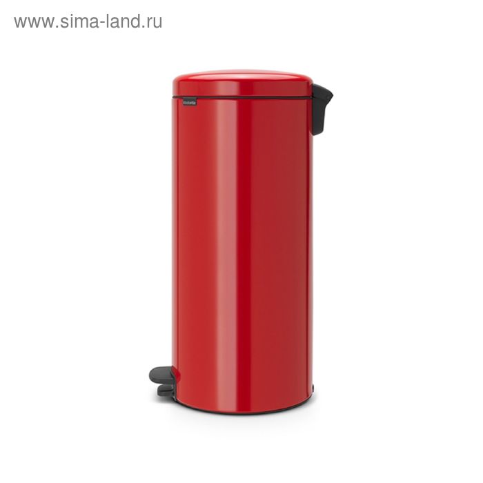 

Мусорное ведро Brabantia NewIcon, пластиковое внутреннее ведро, с педалью, цвет пламенно-красный, 30 л