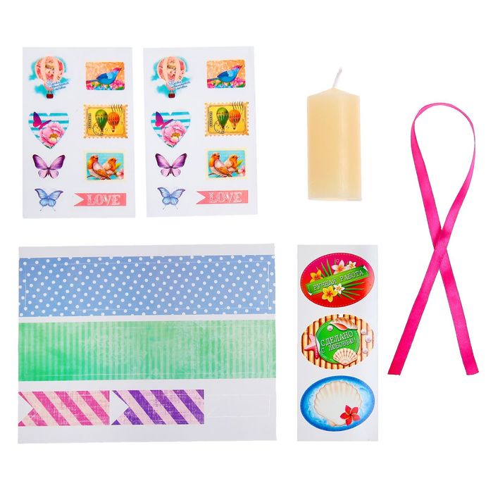 Набор для декора свечи №4