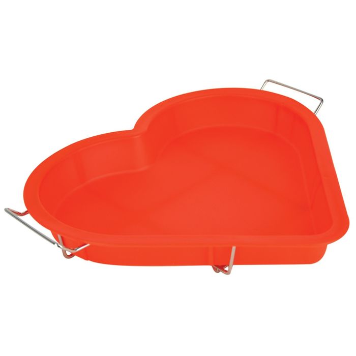 Форма "Сердце" с металлической подставкой Silicone