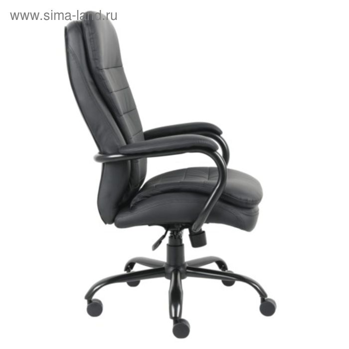 

Кресло офисное BRABIX Heavy Duty HD-001, усиленная конструкция, нагрузка до 160 кг, экокожа