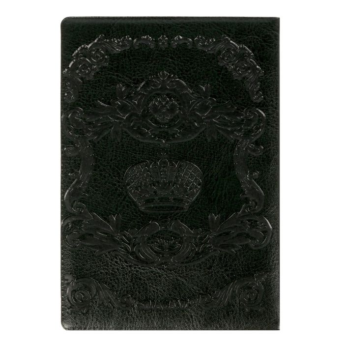 Обложка для автодокументов "Гражданин России" зелёная иск. кожа