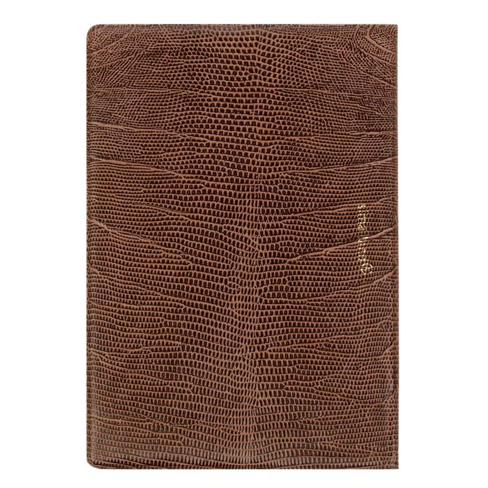 Обложка для автодокументов рептилия "Автодокументы" коричневая