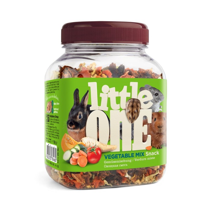 Лакомство Little One  "Овощная смесь" для грызунов, 150гр