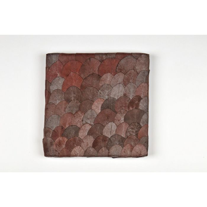 Листья эвкалипта, 3 х 5 см, красный, набор 200 шт