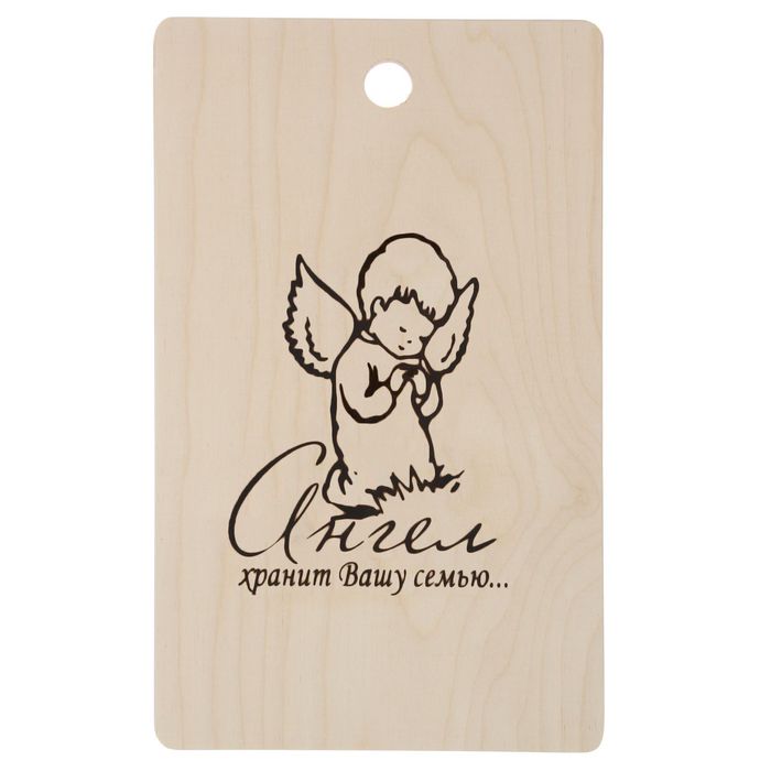 Доска разделочная 18,5х30х0,9 см "Ангел"