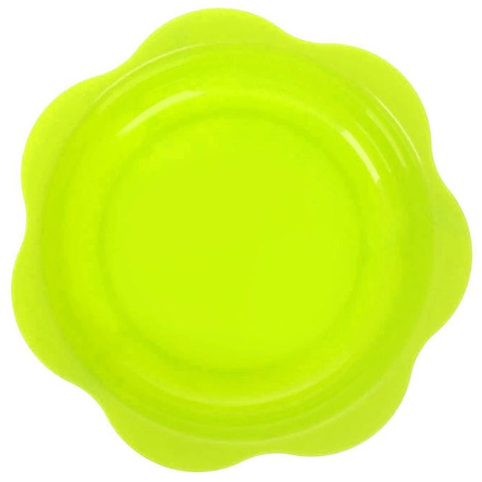 Миска детская пластиковая, 500 мл, глубокая, от 6 мес., цвет салатовый