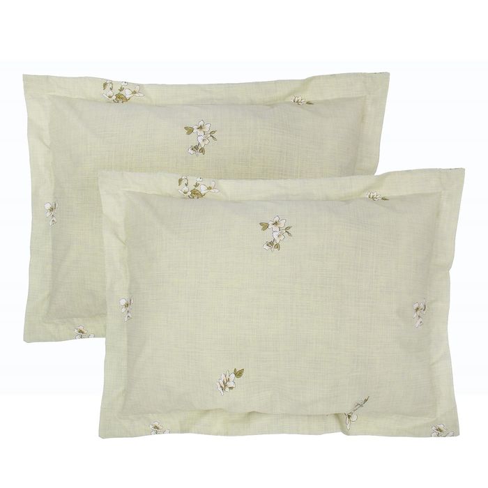 Комплект наволочек "Этель Premium" Гринвиль 50х70+5 см - 2 шт., сатин