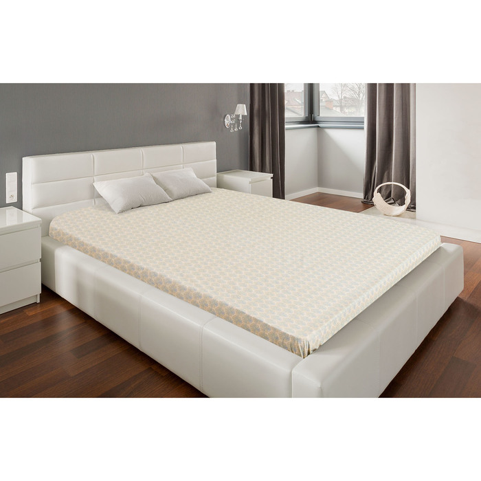 Простыня "Этель Premium" Арт нуво 150х210 см, сатин