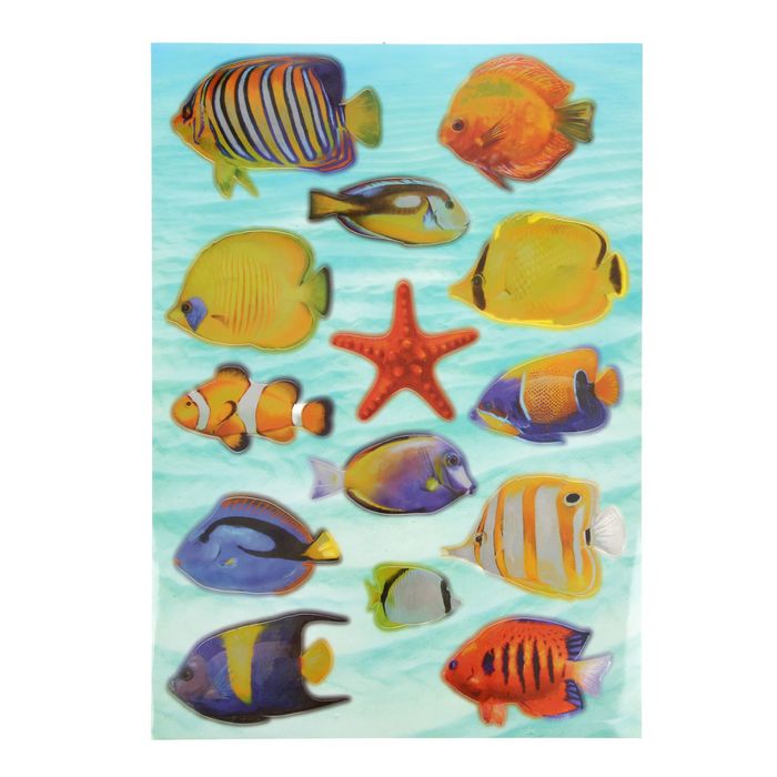 Наклейки "Рыбы Красного моря"